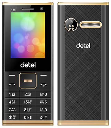 Detel D30 Selfie Feature Phone