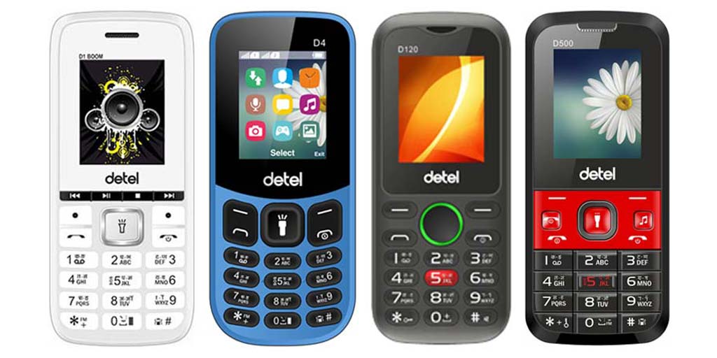 Detel Feature Phones with Panic Button