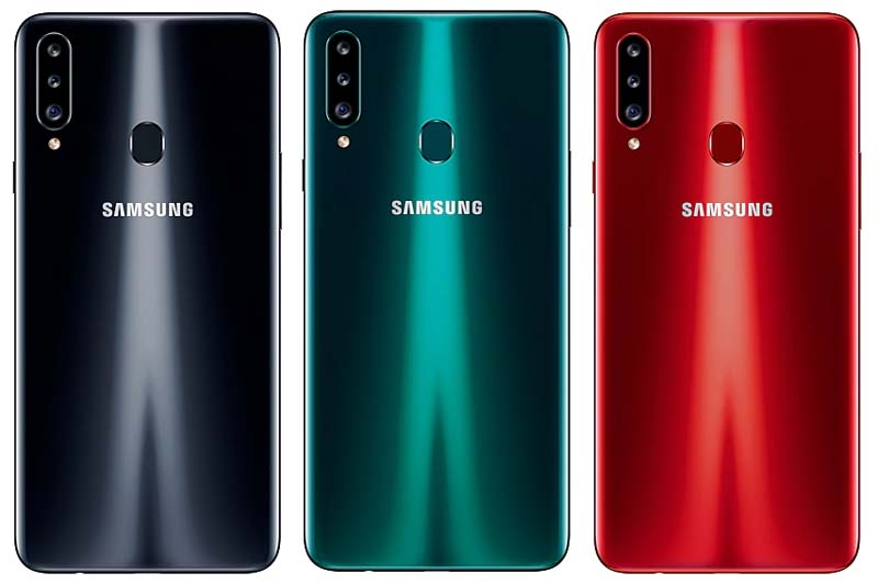 Samsung Galaxy A20s Colors