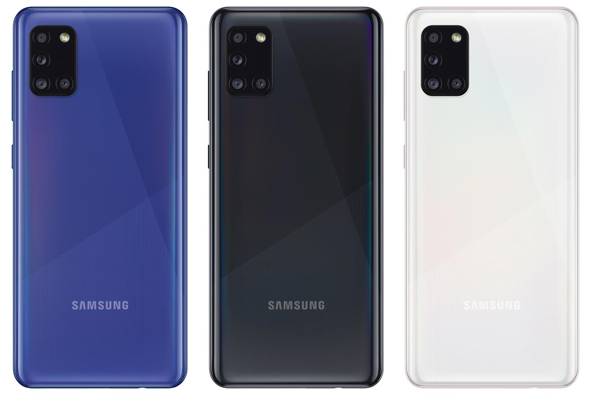Galaxy A31 Colors