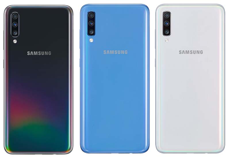 Samsung Galaxy A70 Colors