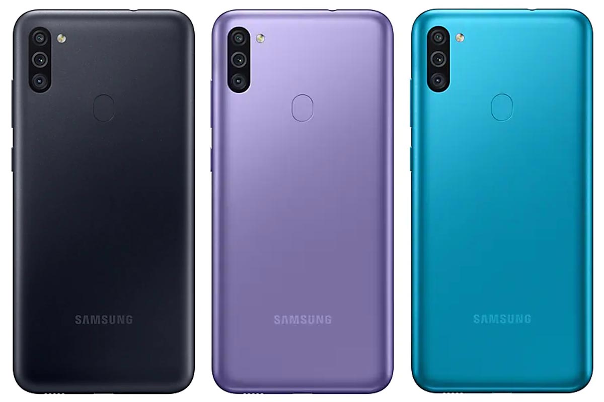 Samsung Galaxy M11 Colors