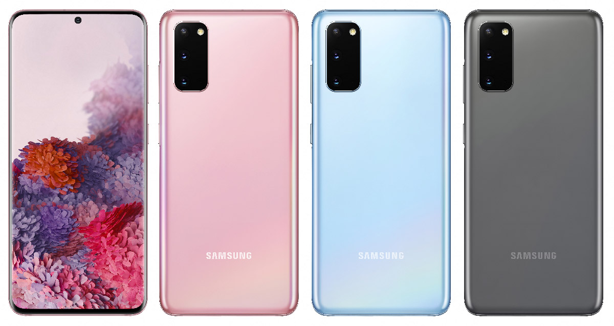 Galaxy S20 Colors