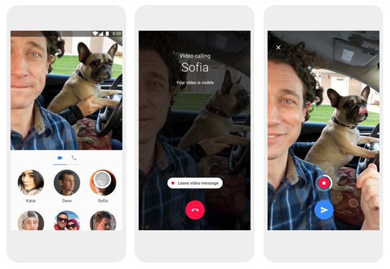 Google Duo Video Messages