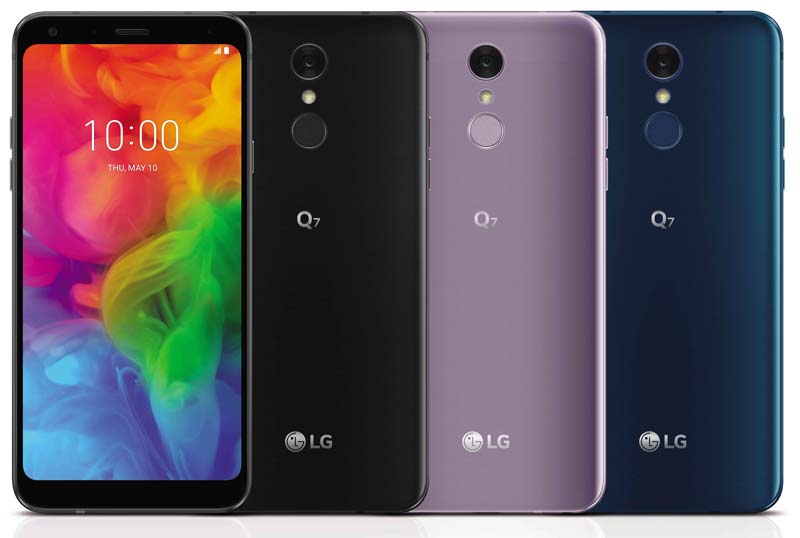 LG Q7 Colors