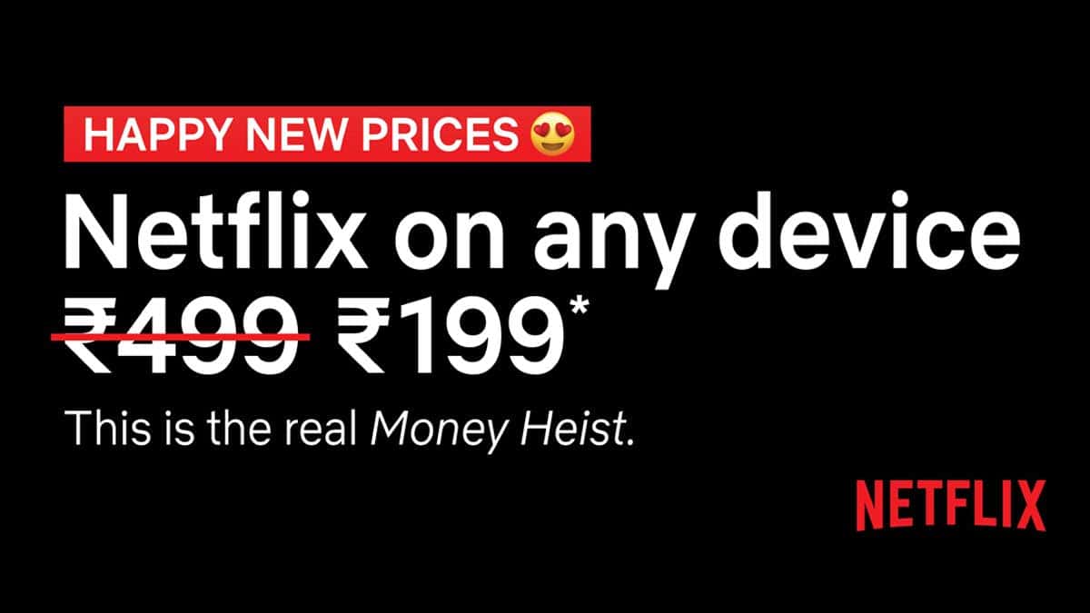 Netflix Price Drop