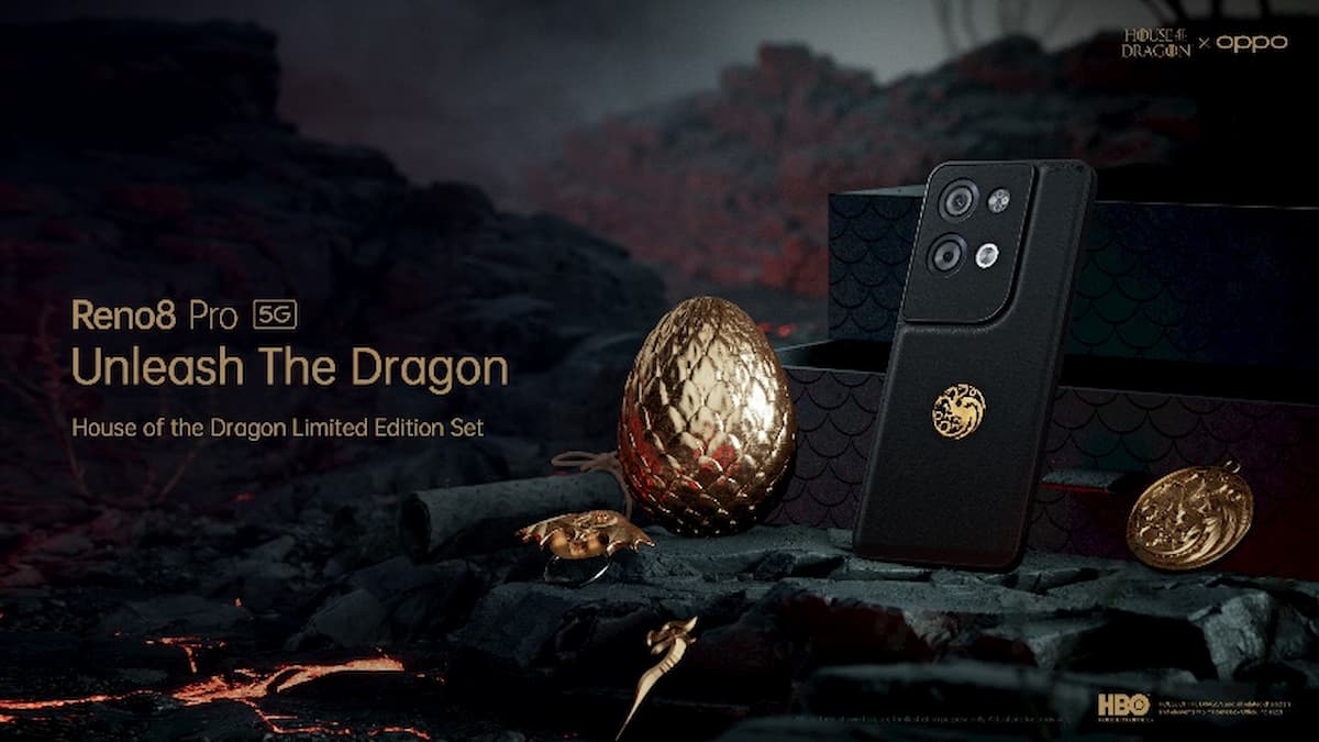 OPPO Reno8 Pro House of the Dragon Limited Edition