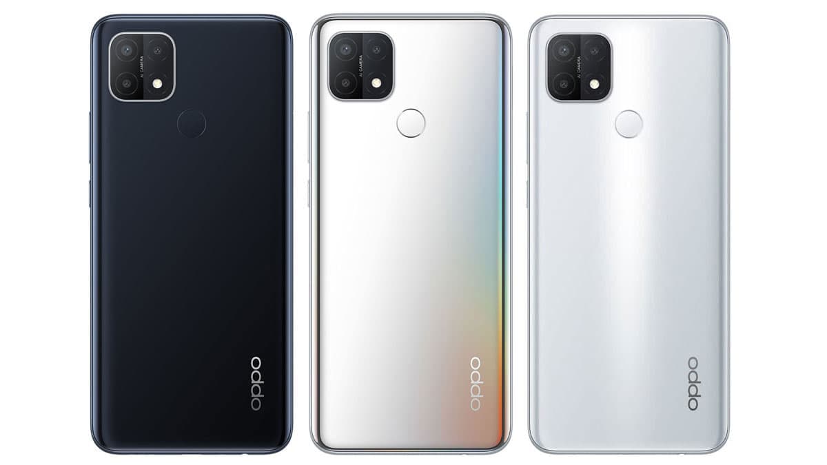 OPPO A15s Colors