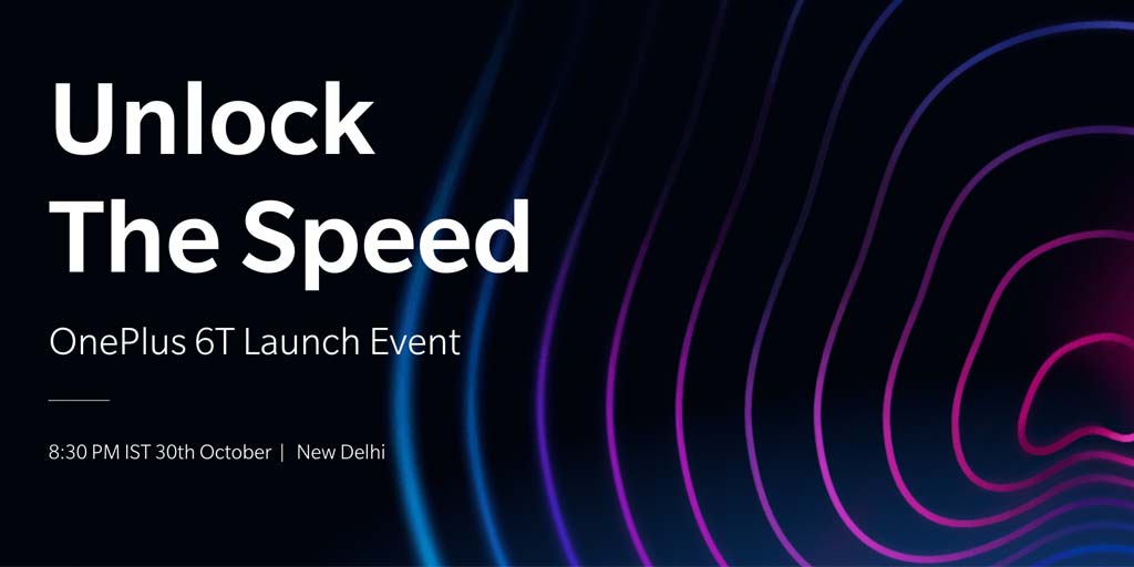 OnePlus 6T Launch Event