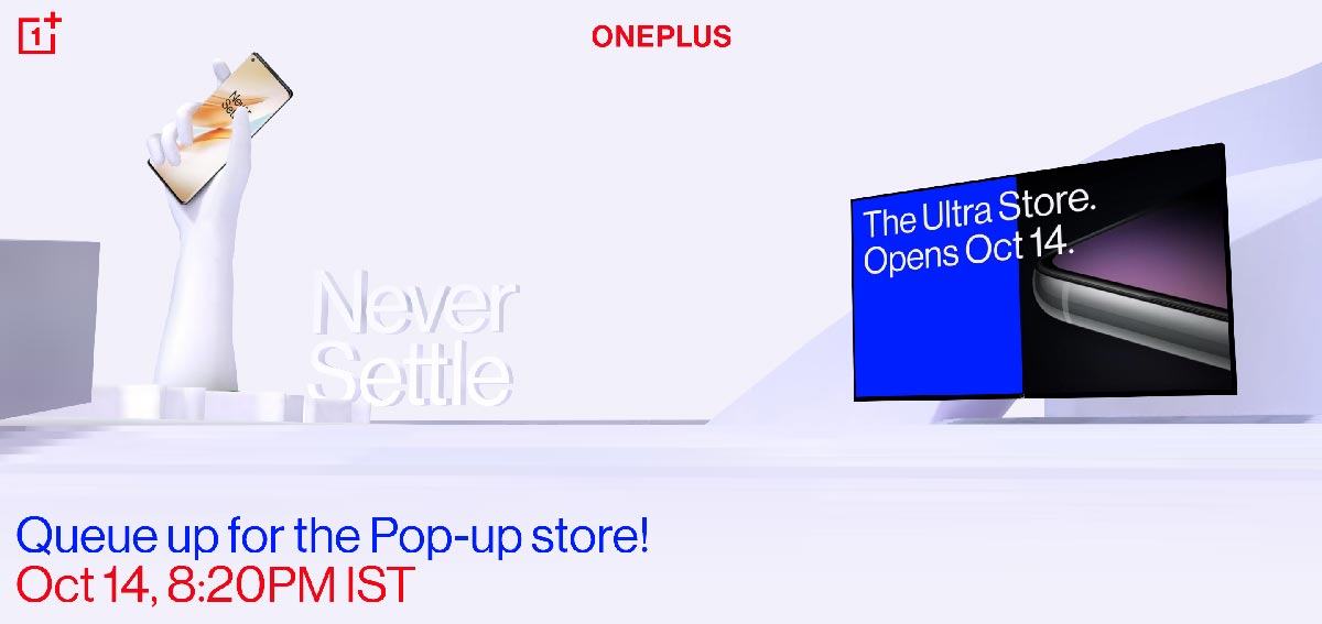 OnePlus 8T Popup Event