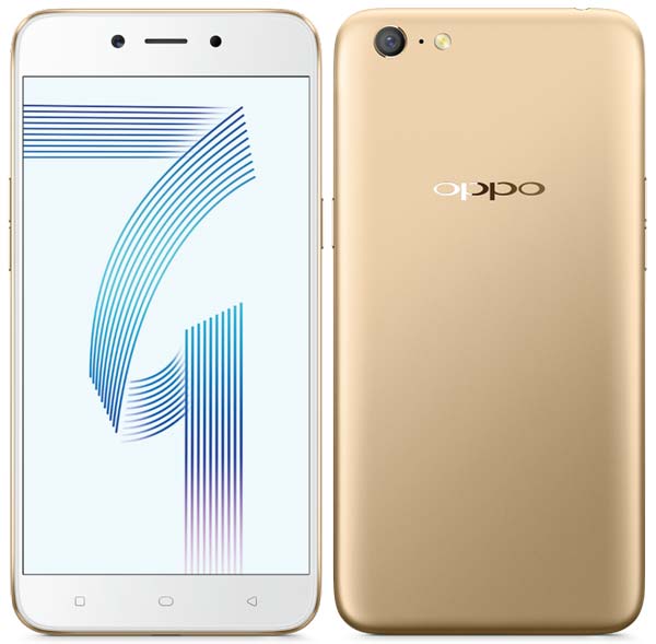 Oppo A71 Gold'