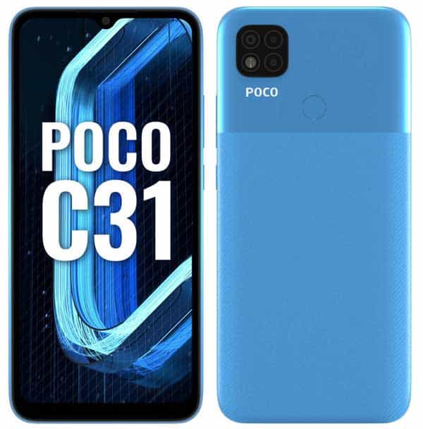 POCO C31 Blue