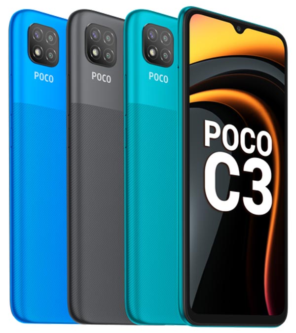 POCO C3 Colors