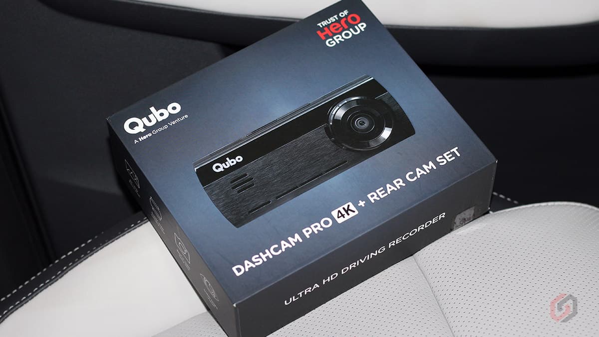 Qubo Dashcam Pro 4K Package