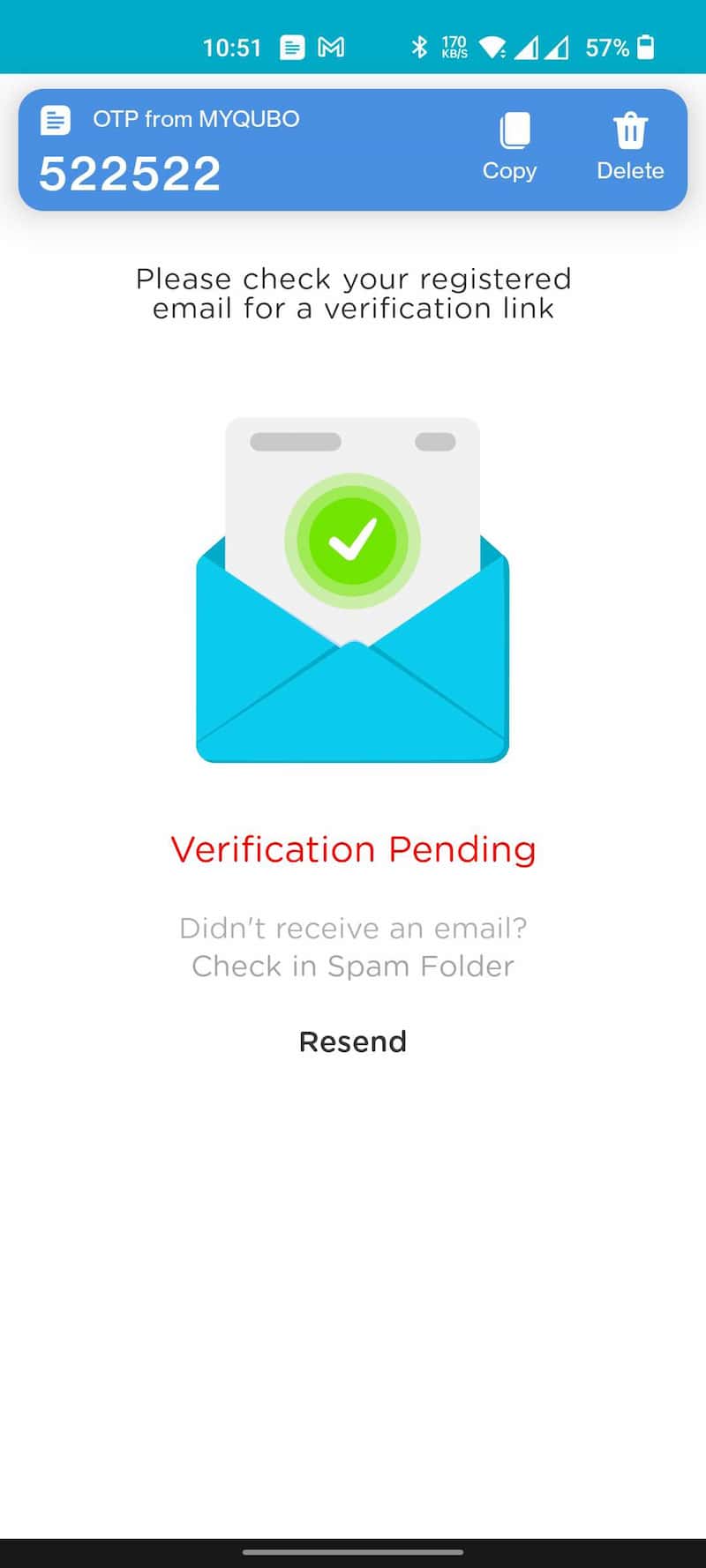 Verification Email
