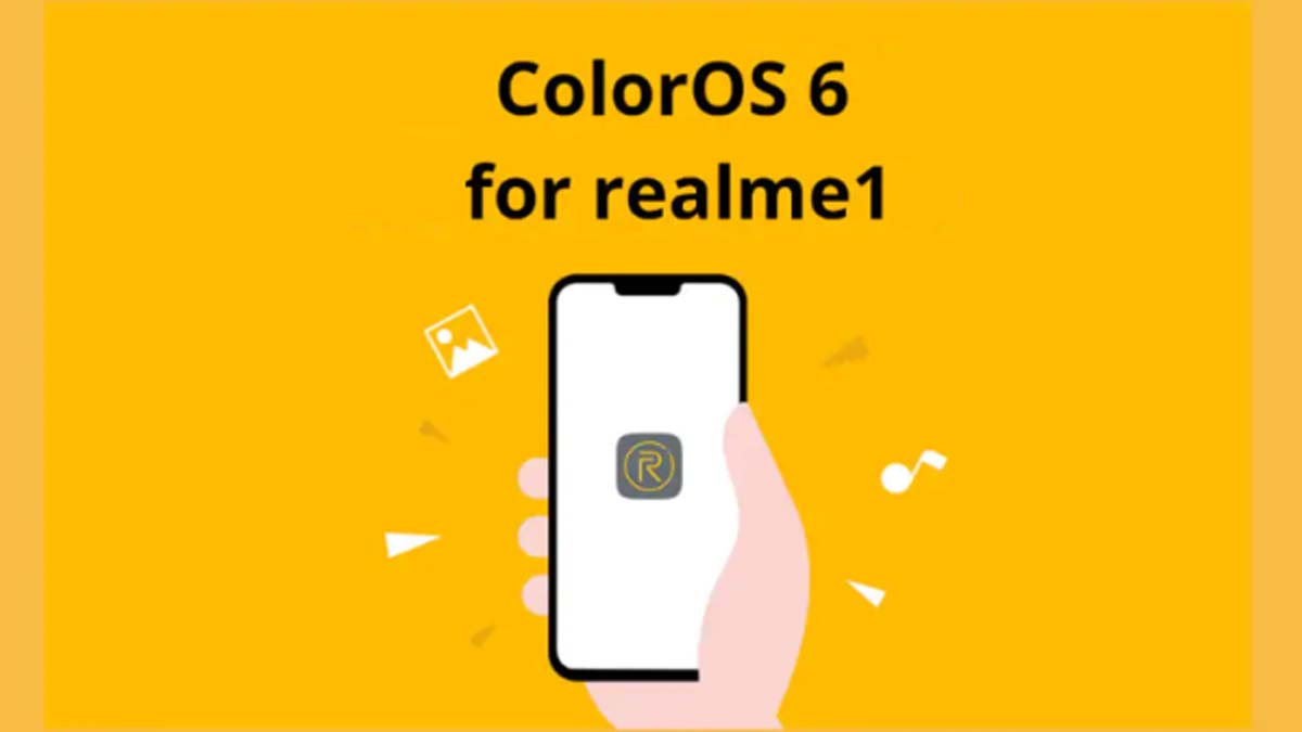 Realme 1 ColorOS6