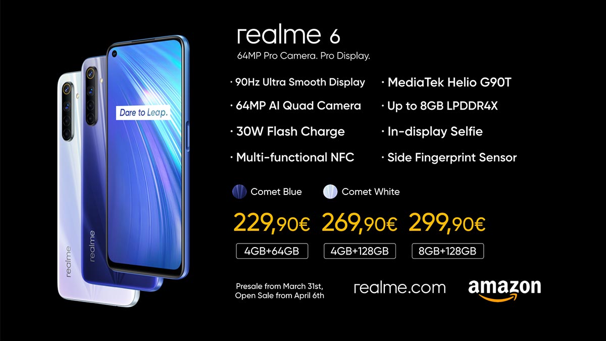 Realme 6 UK Launch