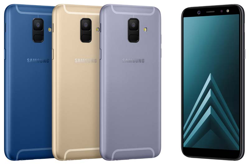 Samsung Galaxy A6 Colors