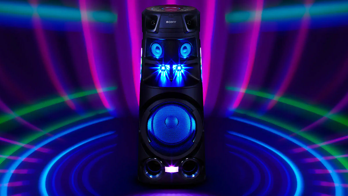 Eenvoud Ham Locomotief Sony Launches High Power Party Speakers with Karaoke, Fiestable App and  Taiko Mode - GizArena