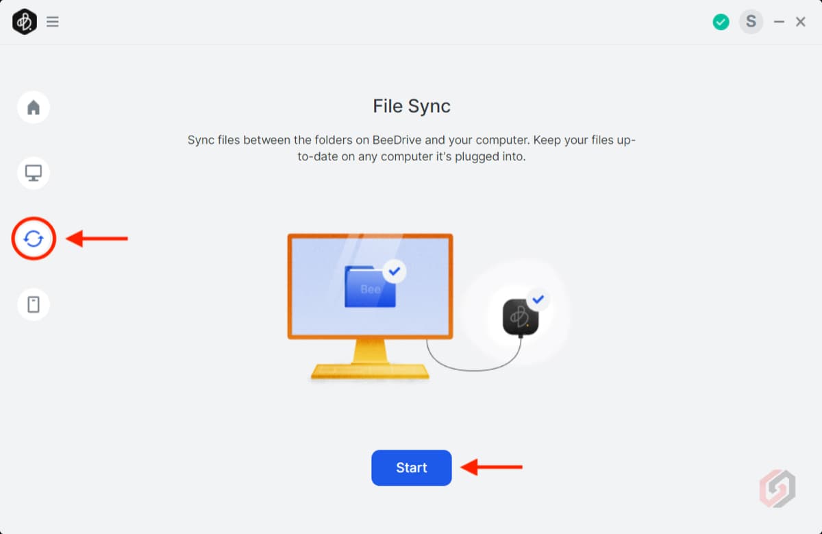Synology BeeDrive File Sync