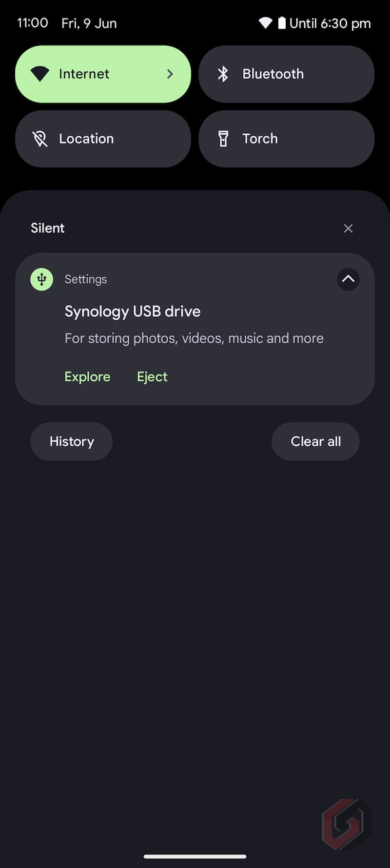 Synology BeeDrive Connected to Mobile