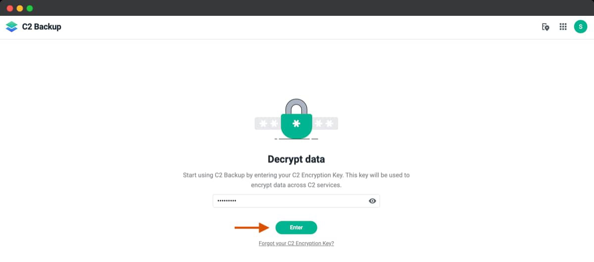 Decrypt data