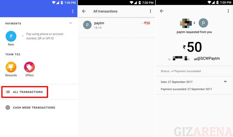 Add Money to Paytm Wallet Using Google Tez App