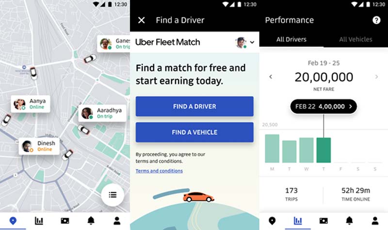 Uber Fleet App