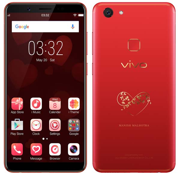 Vivo V7 Plus Red
