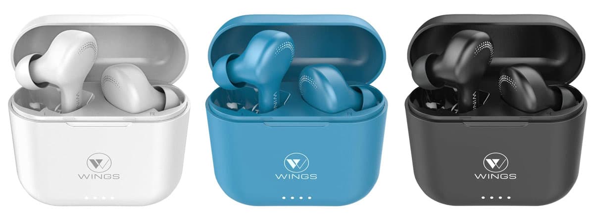 Wings Vibe Earbuds Colors