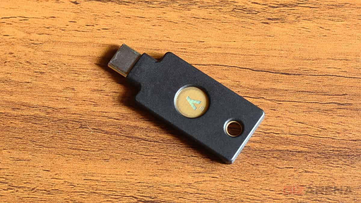 YubiKey USB Type-C Port