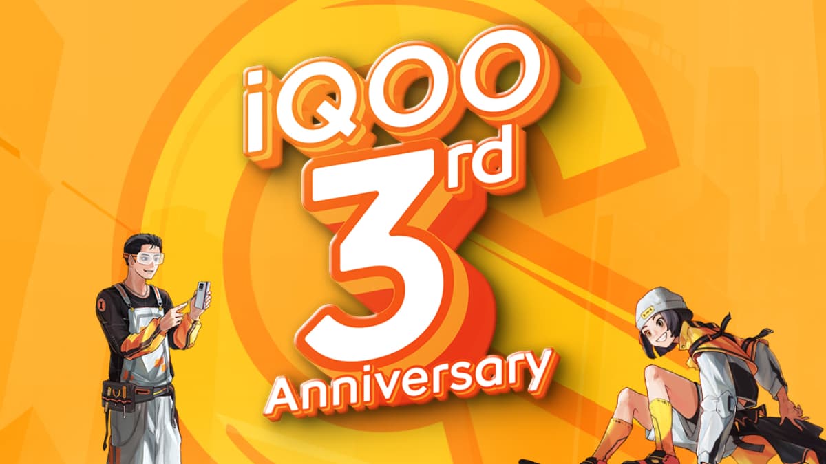 iQOO third anniversary