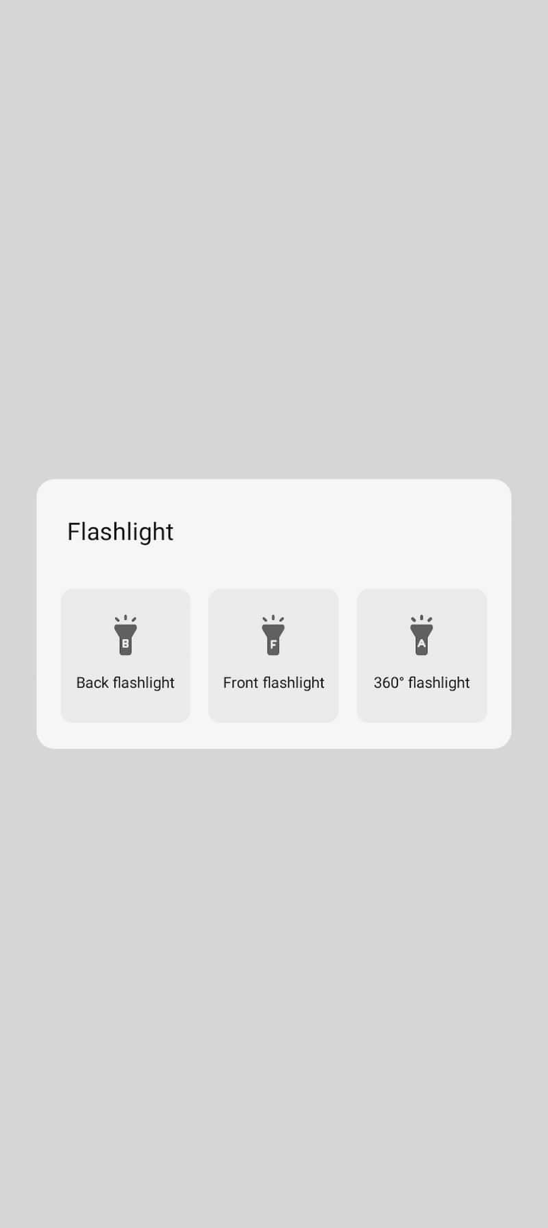 itel P55T Flashlight Shortcuts