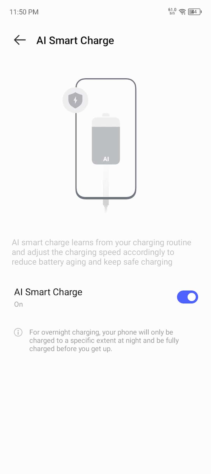 itel P55T AI Smart Charge
