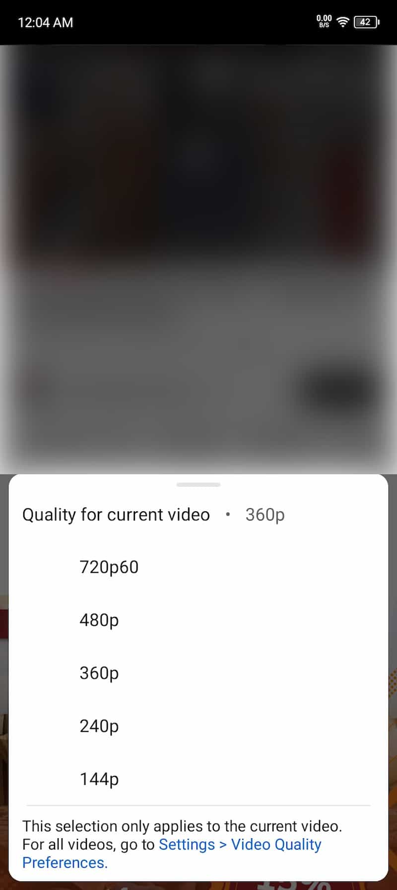 itel P55T Maximum YouTube Resolution