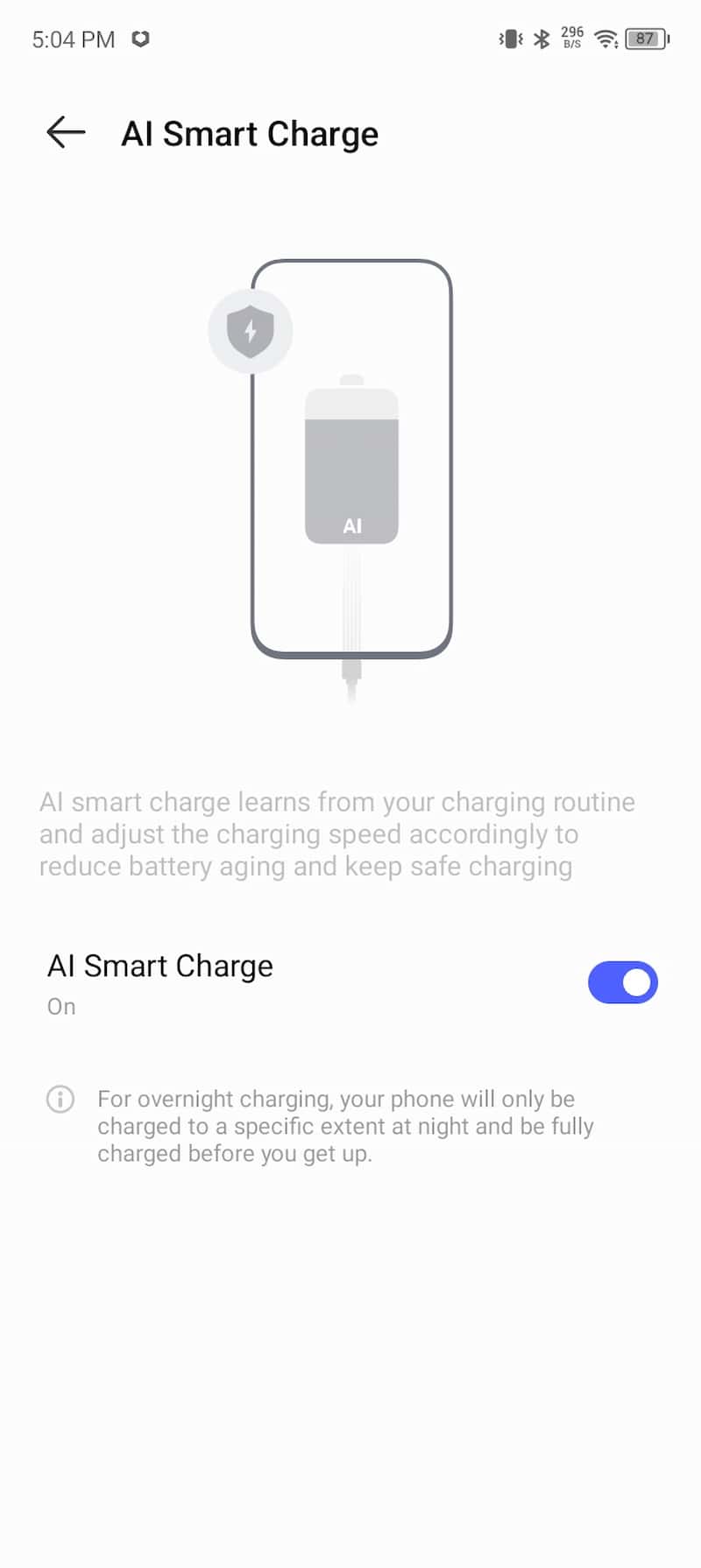 itel P55 AI Smart Charge
