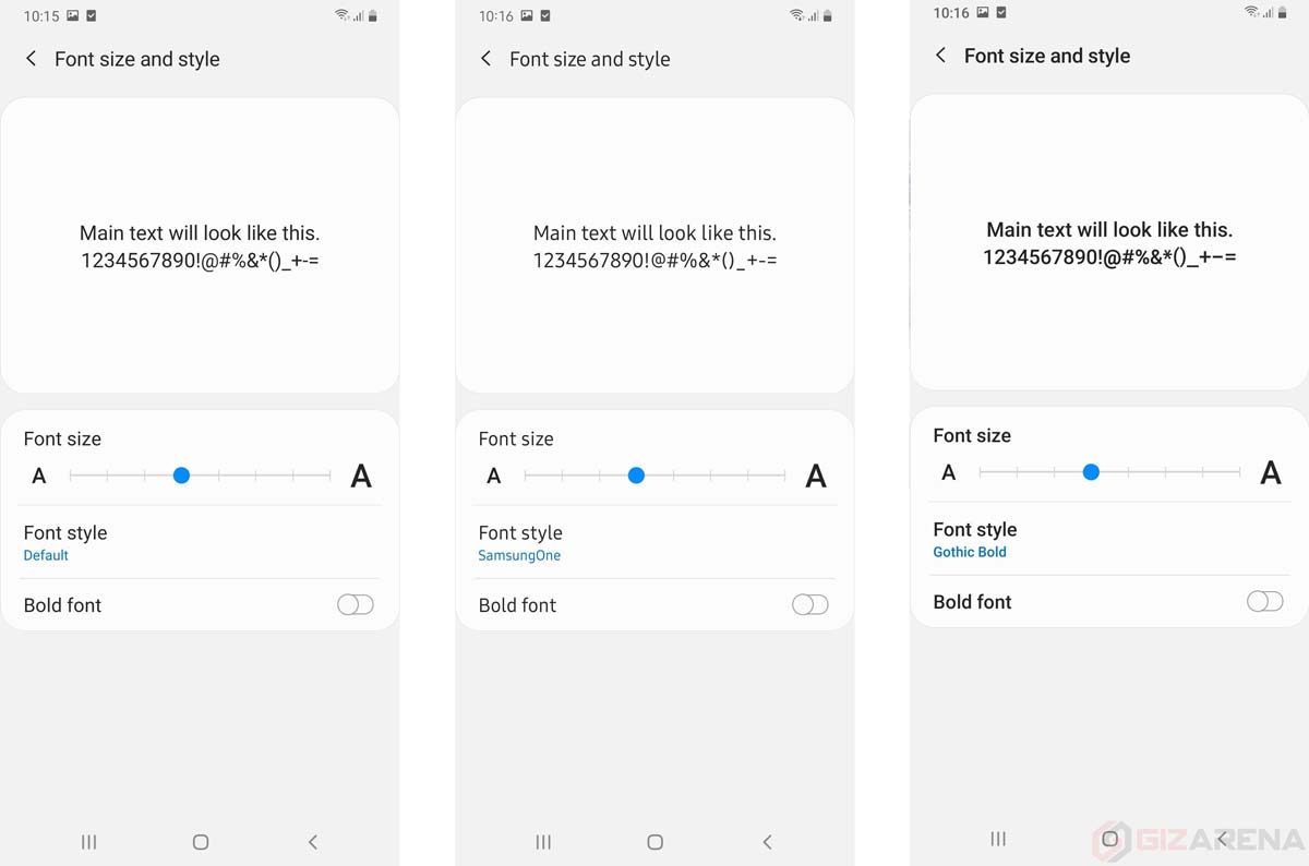 Download fonts for Galaxy M30s