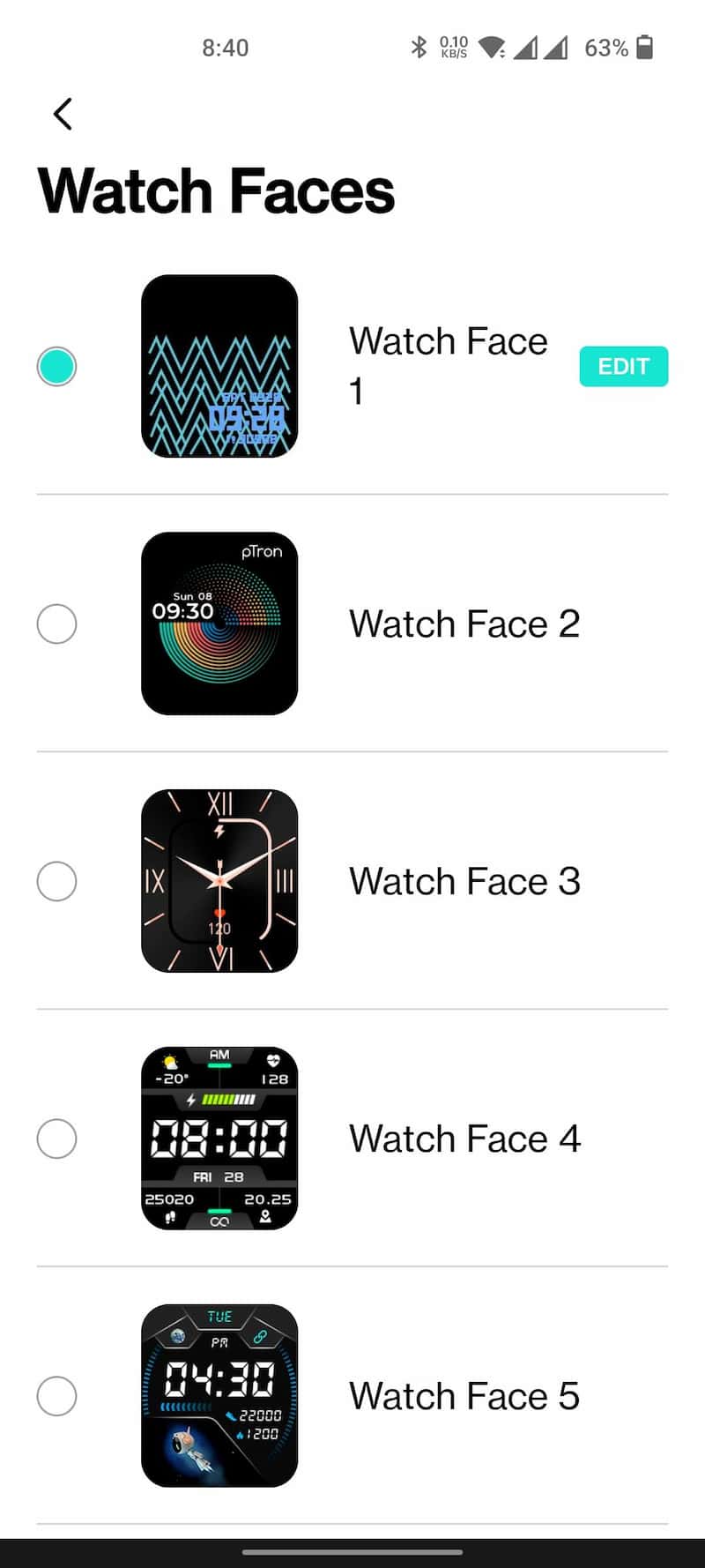Watch Faces