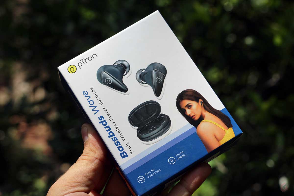 pTron Bassbuds Wave Package